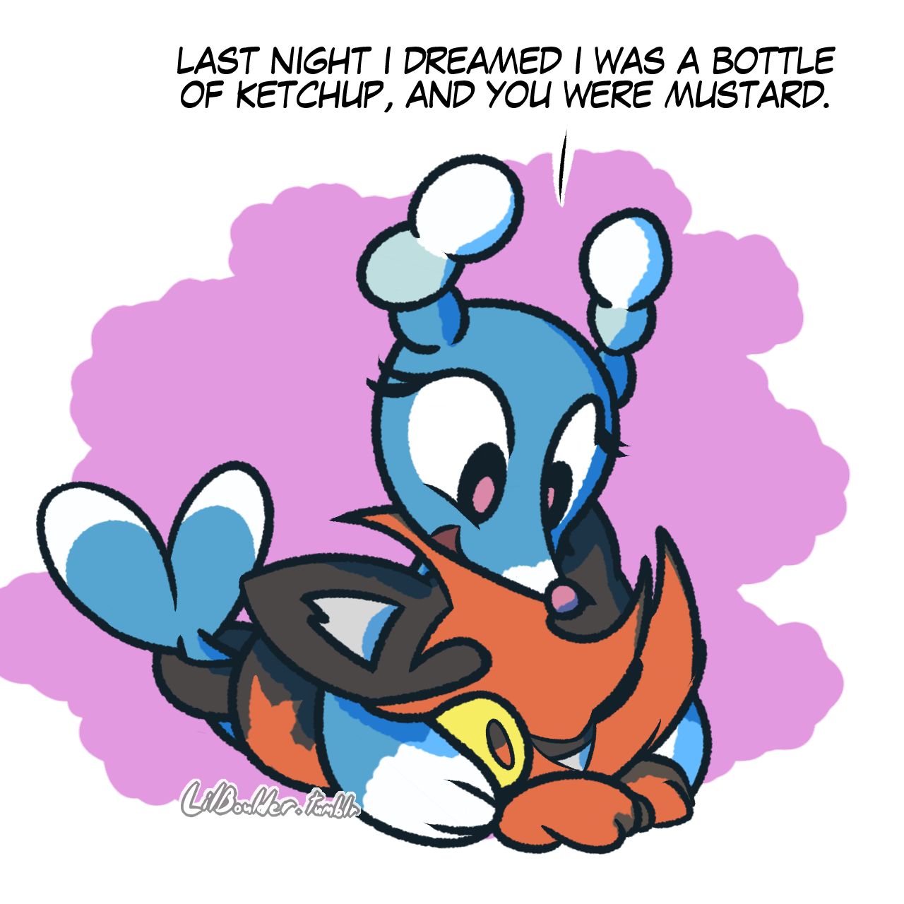 lilboulder:Or just keep sleeping, that works too Hnnng &lt;3