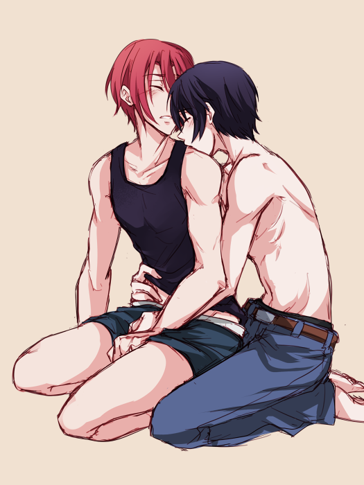 sexuallyfrustratedshark: I think it’s Rin’s turn to lose his pants. I should
