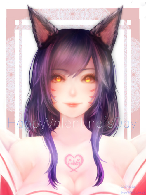 vitor-aizawa: Ahri by: いく