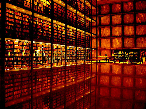 The rare book library at Yale University has no windows..because the walls are made of translucent marble.