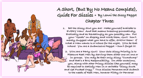 whitesissyrapetoy: rw001: Yess Rules to live by for gurls like us i bound to these rules xx