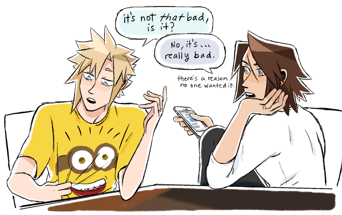 liverpepper:  Leon: There’s a reason people always give you crap clothes for gifts.