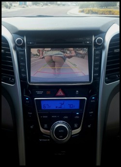 drunkpartysluts:  scottnikipowers:  Our friend came over and showed Niki and I his new car with back up camera Niki said let’s test out!  back thatassup