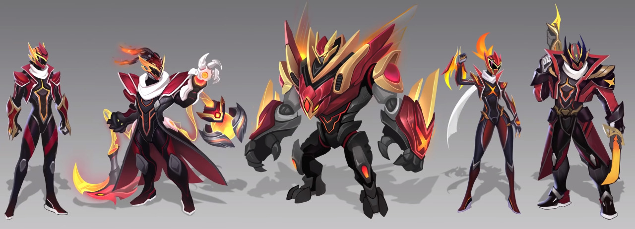 Space Dragon — FunPlus Phoenix Skins - Concept Art