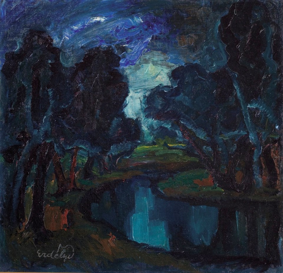 alongtimealone:  Adalbert Erdely (1891 – 1955) The Beginning of Autumn 