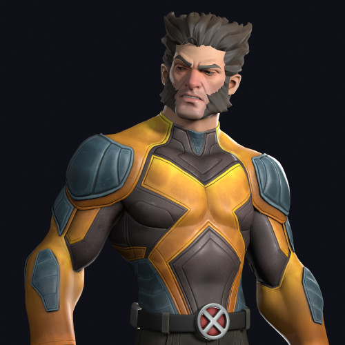 Wolverine- X-Men fan art by my friend David Ferreira“A tribute to WolverineGame model 75k TrisBased 