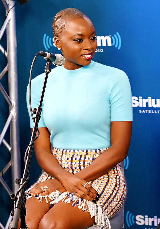 danaigurirasource:   Danai Gurira takes part in SiriusXM’s Town Hall with the cast