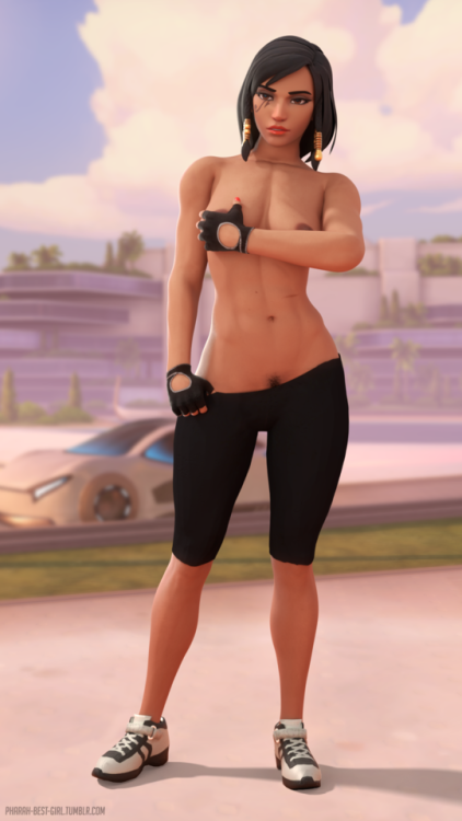 Pharah in her endurance outfitModels used: Pharah, endurance outfit