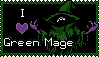 green mage stamp