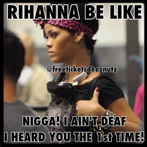 When you get this look tho&hellip;.@badgalriri @badgalriri @badgalriri @badgalriri @badgalriri @