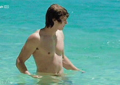 alekzmx:  actors Niels Schneider  &amp; Alessio Boni playing naked on the beach