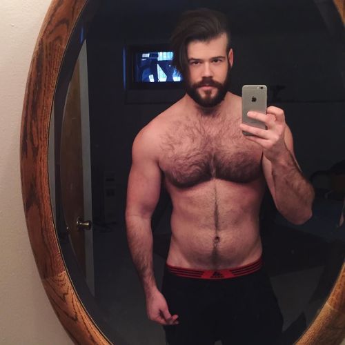 beardburnme:  “Starting to get back into shape. FULL FITNESS AHEAD! :) #scruffyhomo @thescruffyhomo #sexybeard @sexy.beard #hairychest @thebeardedhomo #fitfam #muscle #goals #health #hairymess” by @schwenk4life on Instagram http://ift.tt/1Nde1iG