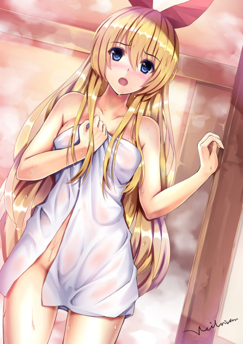 wanwan7:  kirisaki chitoge (nisekoi) drawn by amemaku - Danbooru 