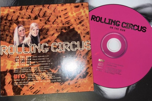 fellow fan Stephen Jarve has shared photos of the Rolling Circus - On The Run CD single. released in