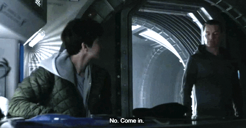 jacintatveit:It’s just my programming.No it’s not.From Walter Visits Daniels (Deleted Scenes)