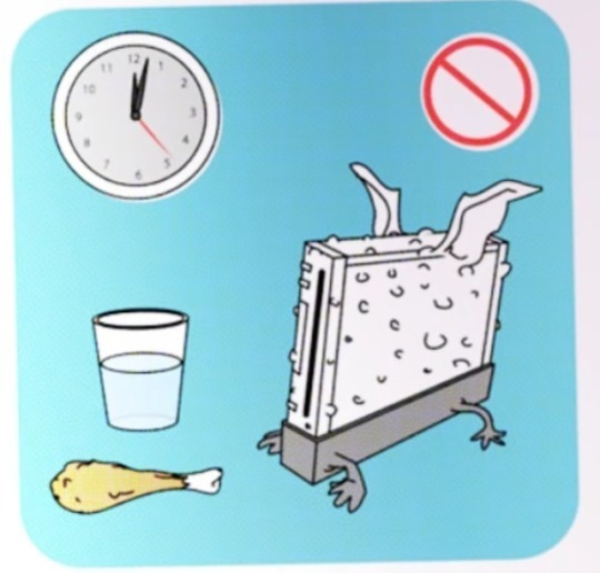 retrogamingblog:Safety warnings from the Nintendo Wii’s Japanese manual