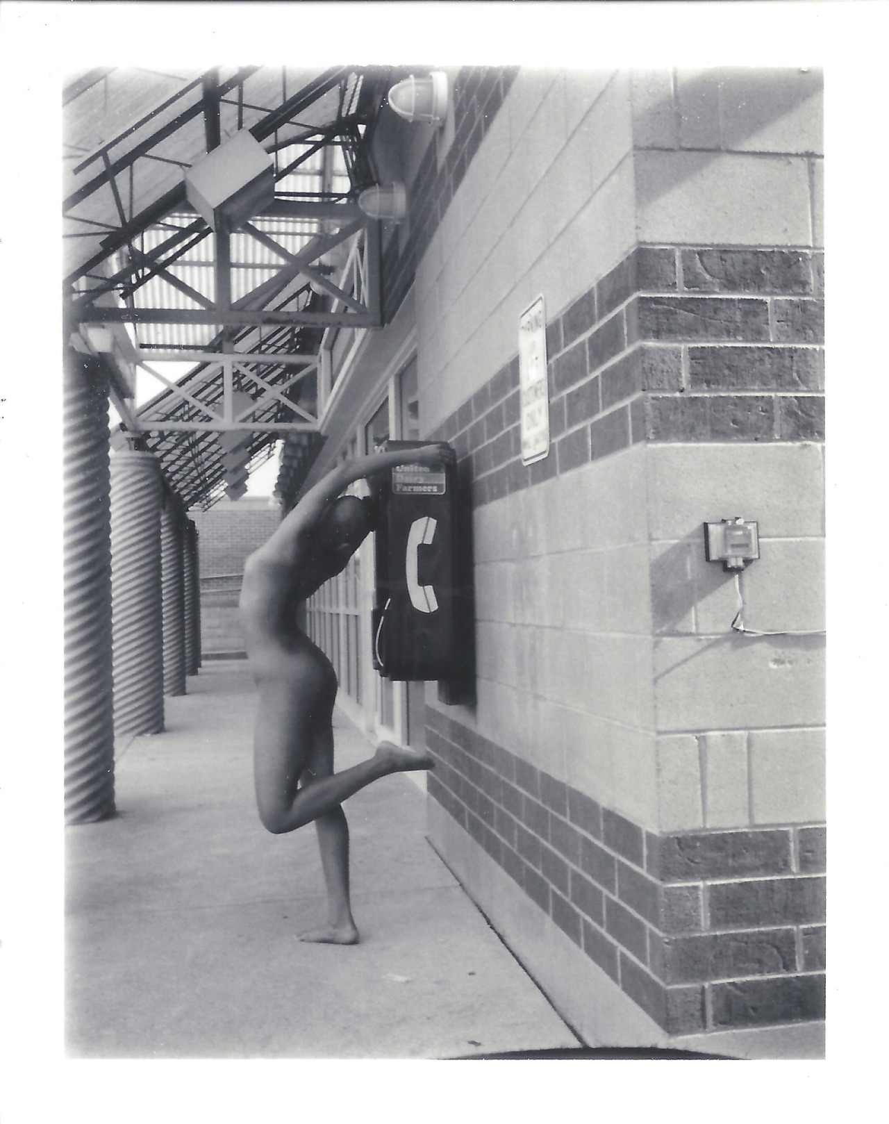 dianamsphotography:  Title - Vacant/Abandoned UDF black and white polaroid Photographer