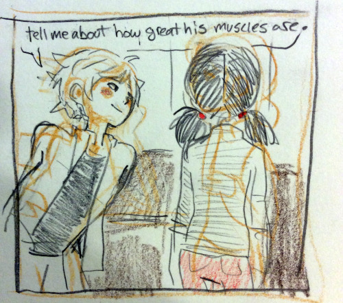 caprette:  @votrecoude suggested something amazing to me.and chat can’t understand why Ladybug is suddenly so pissed at him