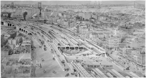 Subways and Bridge Approaches.Brooklyn Bridge (Manhattan Side)Williamsburg BridgeBrooklyn Bridge (Br