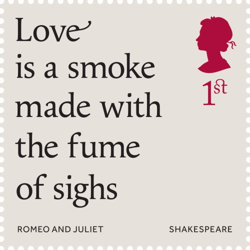 shakespearesglobeblog: Shakespeare on a stamp Today Royal Mail has launched a set of stamps marking 