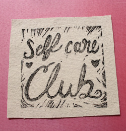 albinwonderland:  Self Care Club Patch on