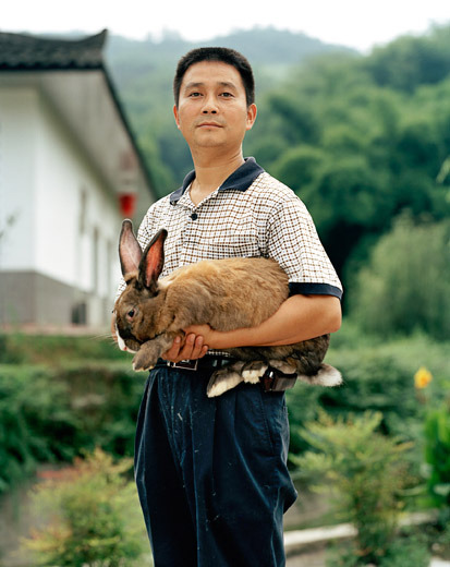 “Ren Xuping, The Rabbit King of China, 2006,” by Kate Kunath. So what does it mean to be