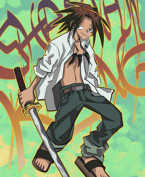 dizzikiwi:  I am so freakin excited for the Shaman King 2021 anime! I was seriously inspired by this manga when I was a kid…probably almost as much as Bleach. Yoh is such a cool character! Lol I remember studying the art so much from the manga - I must’ve