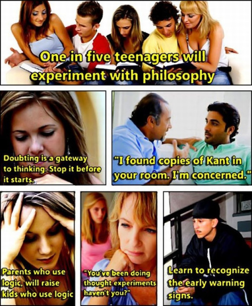 philosophyhumor: Philosophy PSA.