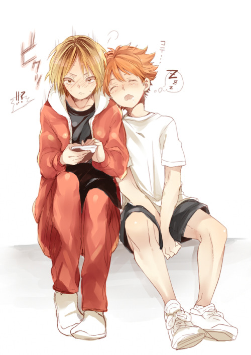 hinata shouyou and kozume kenma (haikyuu!!)