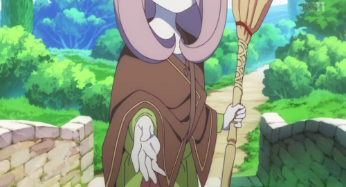 blackbookalpha:  Saw screenshots of the Little Witch Academia TV series. Still can’t believe they have a Filipino character in that show. Sucy’s last name comes from the word “Barang”, a Visayan word for shaman/witch. Her broom is a custom “Walis