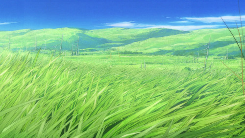 Houseki no Kuni (ep. 1-6)Art director: Hisako Akagi (has a Studio Pablo background, but seems like t