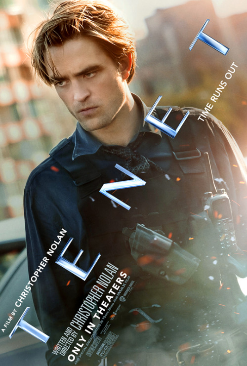 robertpattinsononline:Robert Pattinson in some posters for Tenet (2020)