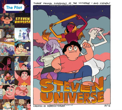 ca-tsuka:  “Steven Universe : Art & Origins” Artbook -  Preview 2 / 2 (from Amazon)       I’m really amused by the idea that the only reason Pearl wears pants/shorts is because she gets hung upside-down in the pilot and so couldn’t