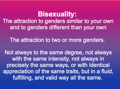 Sex fandomsandfeminism:  Bisexual and proud. pictures