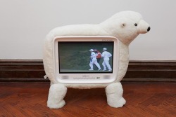 tuckerbaileyco:new TV / Clinton Jpegs “sculpture”