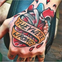 1337tattoos:  Artist: Shauncey Fury at Hula