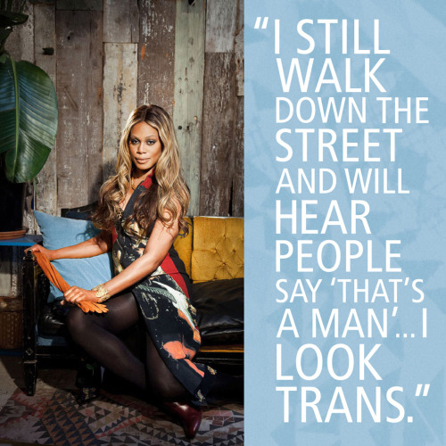 femmefatalist:softjunebreeze:Laverne Cox Is The Woman We’ve Been Waiting For“It is revolutionary for