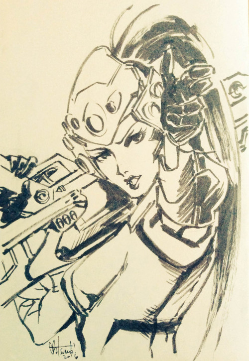 Brush pen Widowmaker