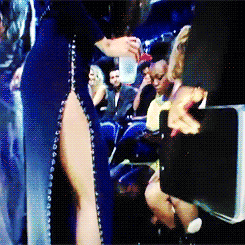 Mrgtrobbie:  Selena Gomez Talking To Lady Gaga At The Vmas 