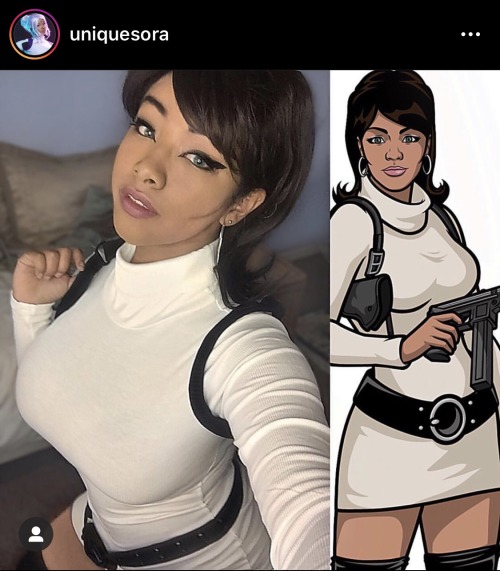 best-buoy: raphaelsoftiago: catchymemes: IG: Uniquesora SHE LOOKS MORE LIKE DOMINO THAN THE ACTUAL