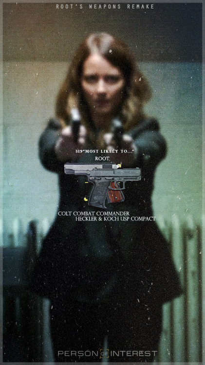 nannobrycon:「The Weapons Of Reese,Shaw&amp;Root Remake」