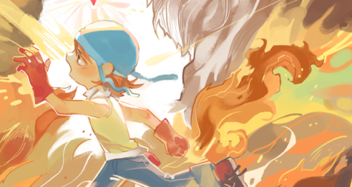 Preview of my Sora piece for @gokigen-na-chou-zine celebrating Digimon’s 20th anniversary! Preorders