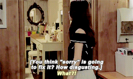 banghae:“Make sure you examine your mouth constantly, to see if it rots off.”