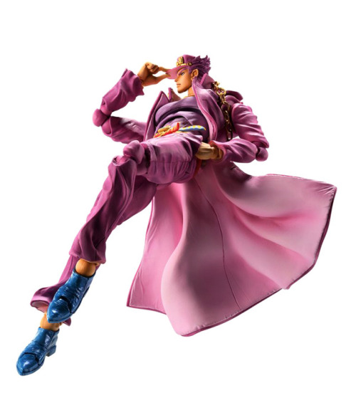 melon-pope: highdio: Pink version Jotaro Kujo Super Action Statue.Medicos. February 2019. Limited a