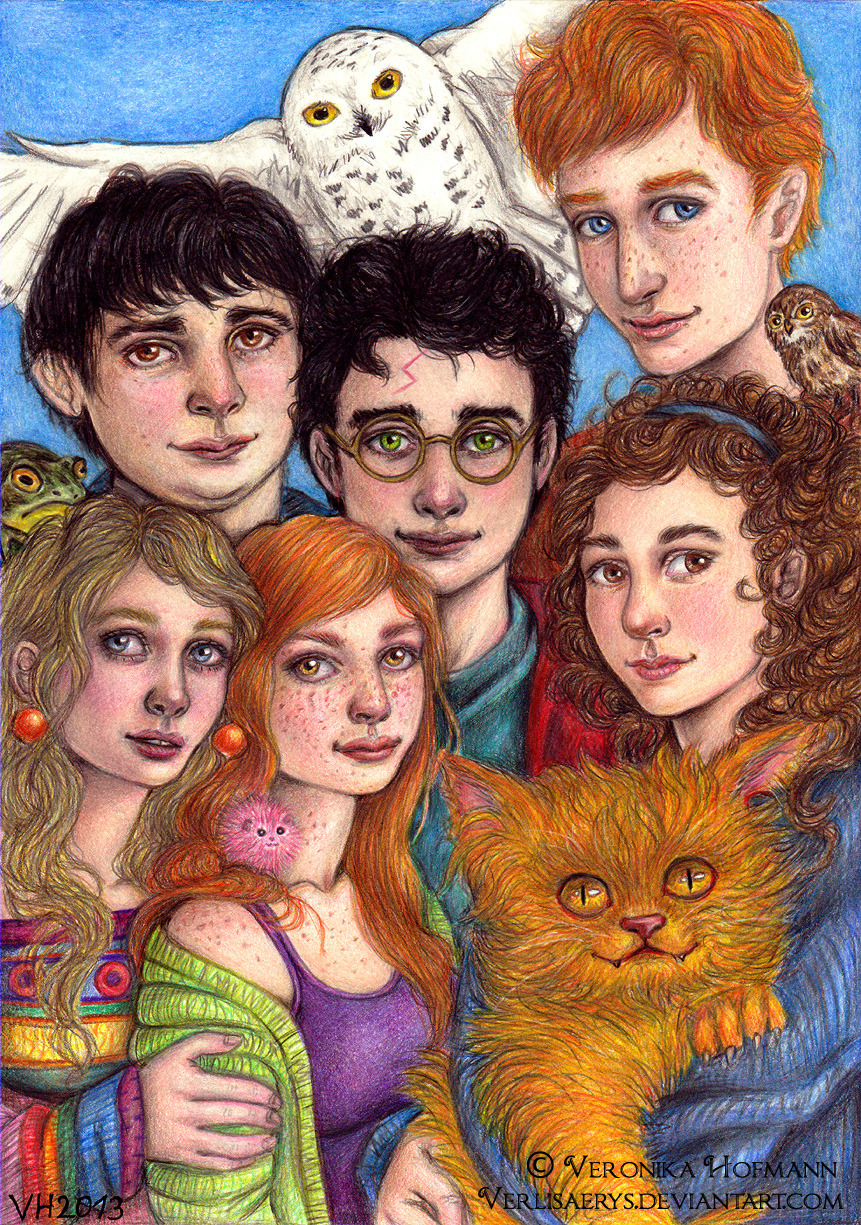 otterandterrier:  otterandterrier:  Dumbledore’s Army by Verlisaerys Happy International