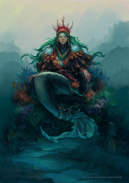 Katerina Prestige/ hf1535 / Figura de Bruja sobre Escoba