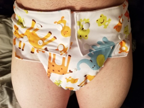 My new little boy diaper