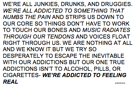 paledase:  5/30/14 (an excerpt from my journal)  ♡ Paler than your bones ♡