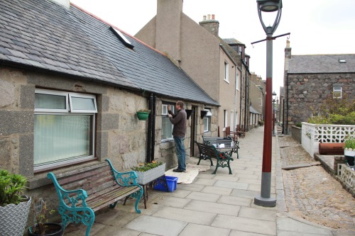 Footdee | Aberdeen, ScotlandAfter walking around King’s College, we went to the esplanade (whi