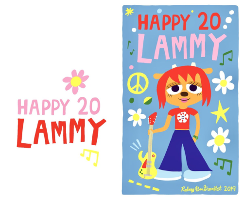 Um Jammer Lammy Happy 20th anniversary! by Rodney Alan Greenblat.